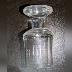 Vtg Set Of 4 Holmegaard Ship Glass Sherry Glasses Clear Footed cordial Set